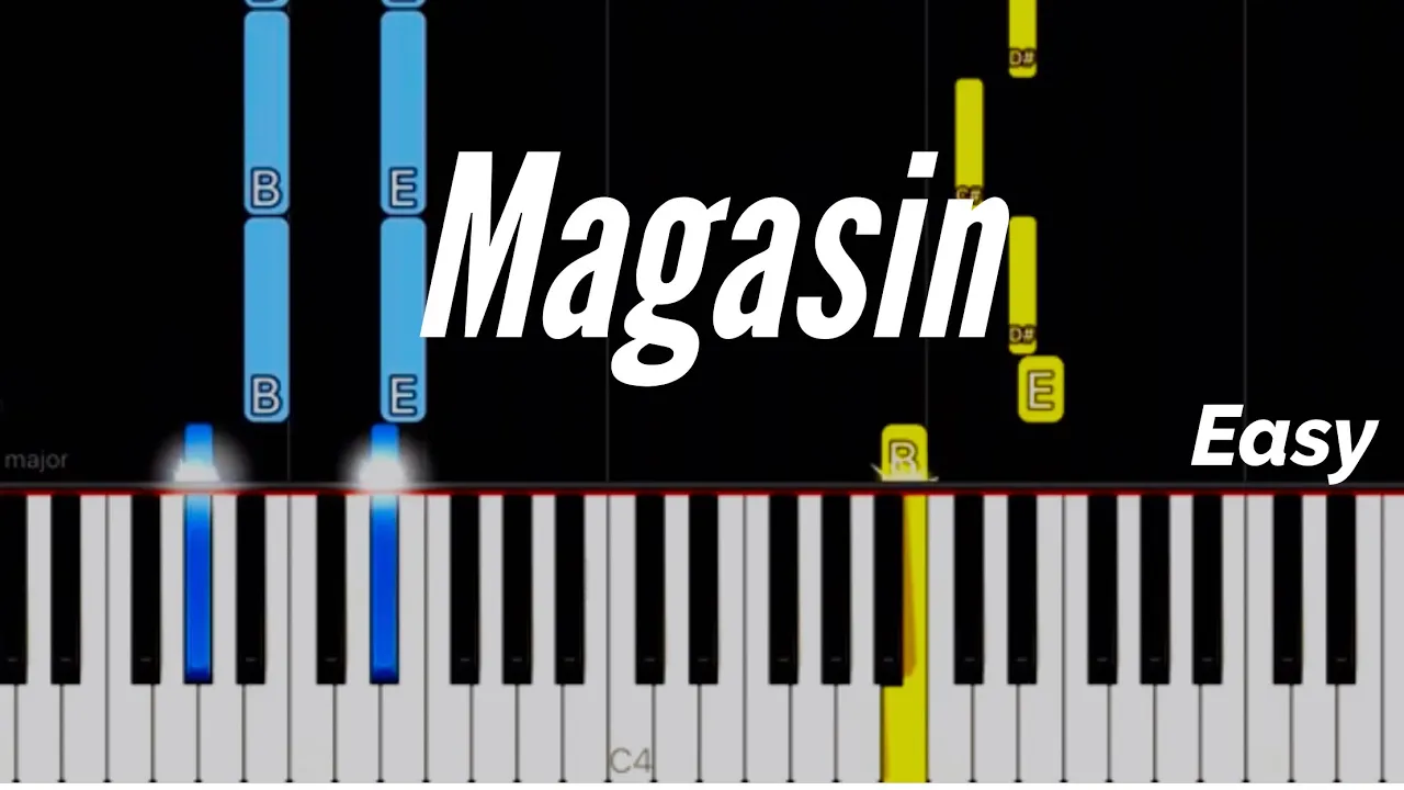 Magasin - Eraserheads/Paolo Santos | Easy Piano Tutorial