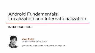 Course Android Fundamentals Localization and Internationalization