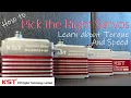 KST Servos - Compelling Performance and Price How-to Evaluate and Chose