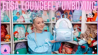 Disney Unboxing World Of Frozen Hong Kong Disneyland Elsa Loungefly Mini Backpack Haul Vlog Jan 2026