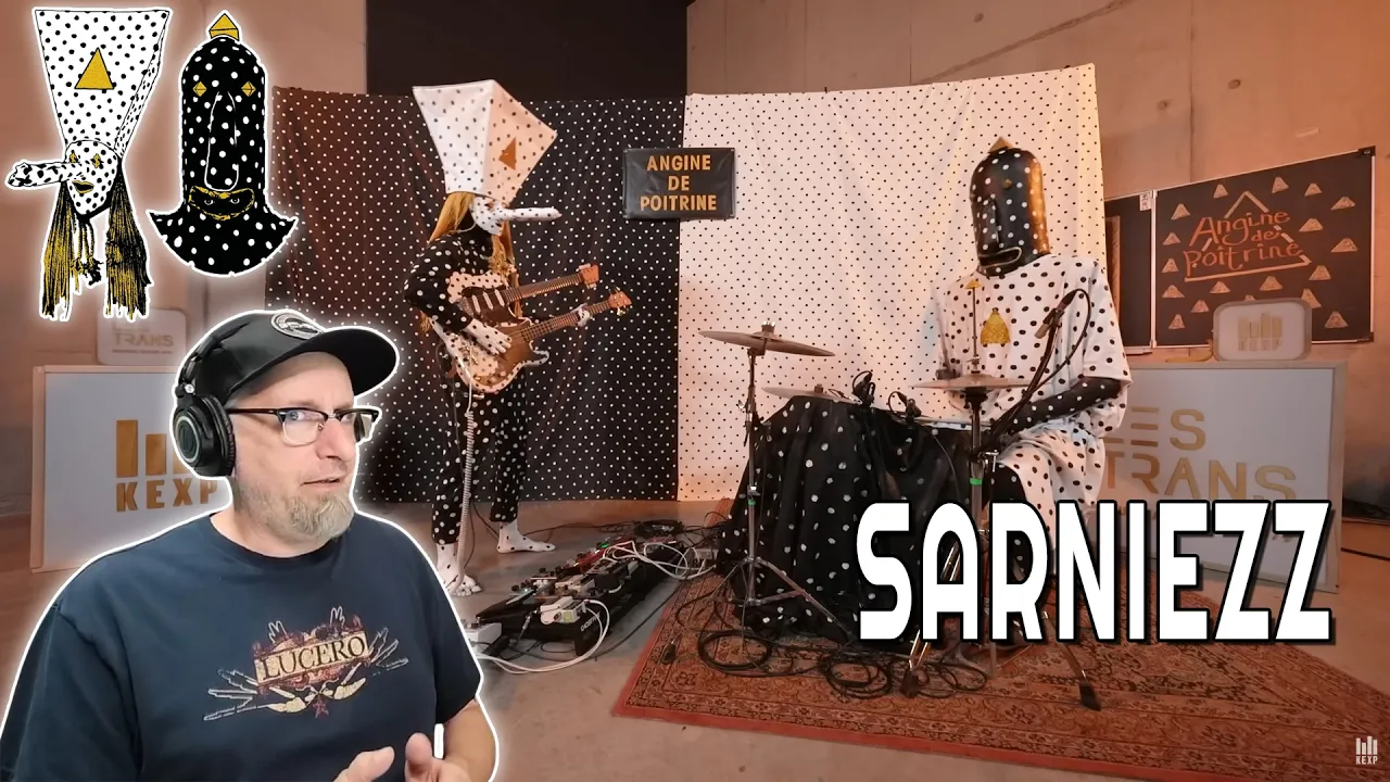 Angine de Poitrine - Sarniezz (Live on KEXP) | Former Roadie Reacts to other worldly Math Rock Duo