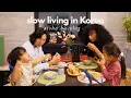 Slow Living in Korea | 3 Days of Sourdough Baking, Korean/Italian Cooking \u0026 Family Life