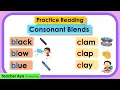 Practice reading Words with consonant blends tutorial for reading