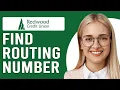 How To Find Routing Number Redwood Credit Union Where Is Routing Number RCU
