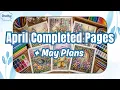 Completed Coloring Pages in April 2026 May Coloring Plans Finished Pages Adult Coloring