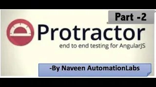 Protractor for AngularJS Tutorial - Part 2 VS Code Snippets Run Multiple Test Cases