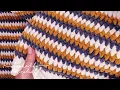 The EASIEST BEST Crochet Stitch for Chenille Yarn