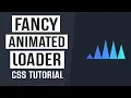 CSS Fancy Animated Loader Loading Page Animation CSS Tutorial