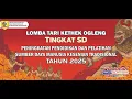 Lagu LIVE LOMBA TARI KETHEK OGLENG TINGKAT SD // RABU 27 AGUSTUS 2025 //