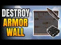 Rust - How To Destroy Armored Wall How Many Rockets And C4 For M Wall