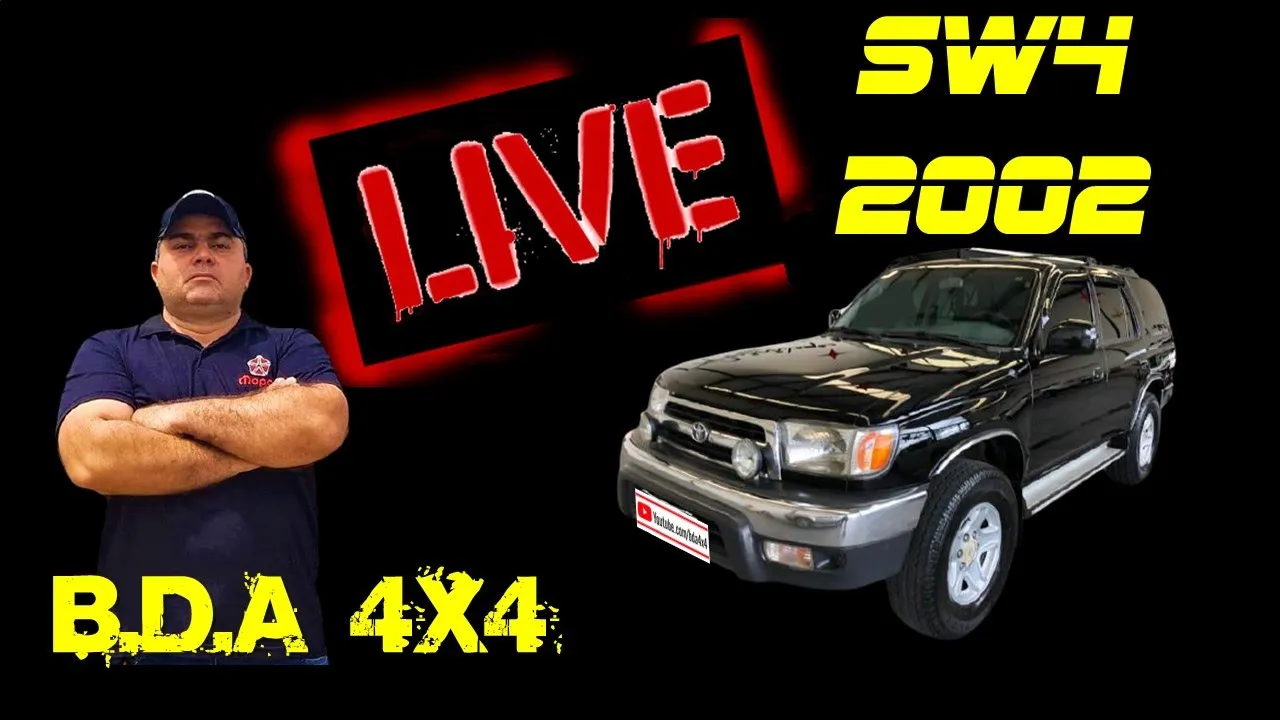 #40ª Live: Toyota SW4 do Silveira: Revisão Brutal