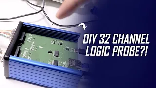 Building a 32-Channel Analog Logic Probe with Ethernet