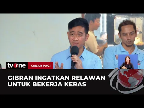 Gibran Temui Relawan Prabowo-Gibran di Kawasan Blok M Jaksel
