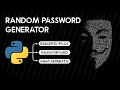 Random Password Generator in Python Thatcodethough Python Beginners Project