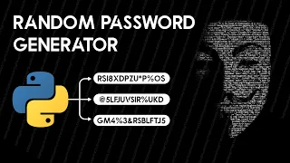 Random Password Generator in Python Thatcodethough Python Beginners Project