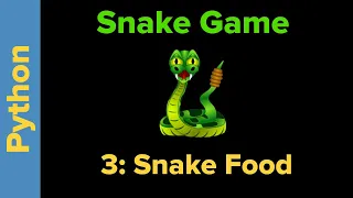 Python Game Programming Tutorial Snake Game Part 3