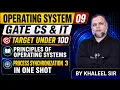 Operating System 09 Principles of Operating System Process Synchronization - 3 in One Shot