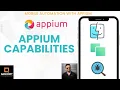 Appium Tutorial - Part 9 Mobile Automation Appium Capabilities Appium Session Inspect Element