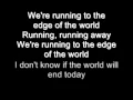 Download Lagu Marilyn Manson - Running To The Edge Of The World Lyrics