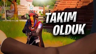 SOLO OYUNDA FATİH ABİYE DENK GELDİM (TAKIM OLDUK :D) - FORTNITE BATTLE ROYALE