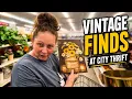 Vintage Treasure Hunting at City Thrift