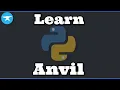 Create a web app with only Python - Python Anvil Tutorial