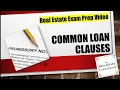 Key Mortgage Clauses You MUST Know Real Estate Exam Prep s