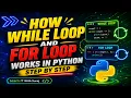While Loop For Loop in Python Explained Print 1 to 10 Numbers Beginner Friendly