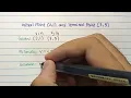 Example 1 tutorial of Physics Lesson 6 - Components of Vector