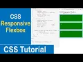 CSS Responsive Flexbox Responsive Website Using Flexbox CSS Tutorial