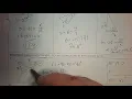 HW on finding missing sides and angles in right triangles