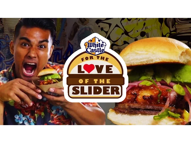 Chef Jordan Andino's Pork Belly White Castle Burger - New York | For the Love of the Slider