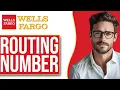 How To Find Your Wells Fargo Routing Number 2025