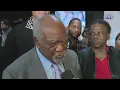 Congressman Danny Davis speaks with WGN-TV after winning 7th Congressional District