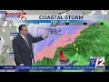 WPRI 12 Weather Forecast for 26 Snow sleet rain and freezing rain today significant winter