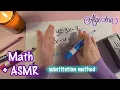 ASMR Substitution Method Algebra Calm Step-by-Step Explanation Softspoken Whispered Math