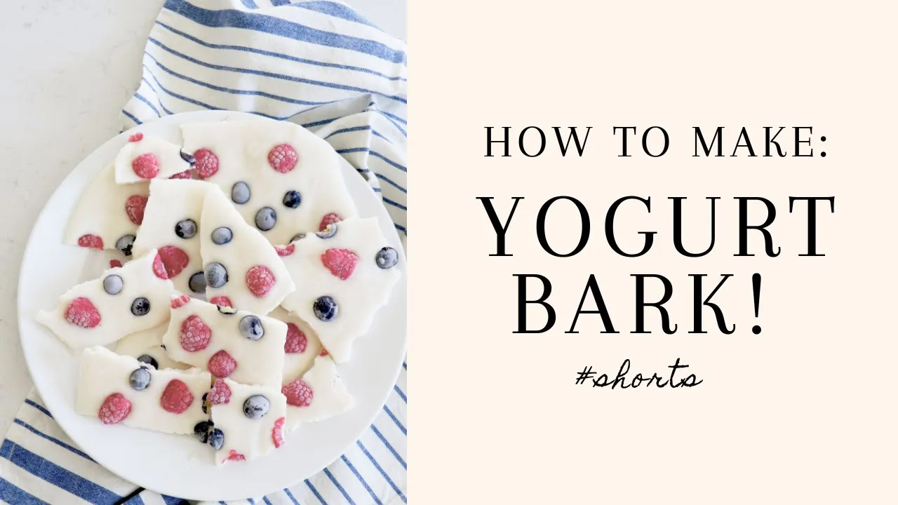 How To Make Yogurt Bark   Easy, Healthy Plant-Based Breakfast