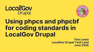 Using phpcs and phpcbf to help with Drupal s coding standards