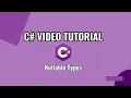 Part 7 - C Tutorial