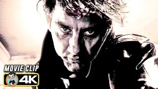 SIN CITY | Clive Owen Goes Full Noir Badass (4K)