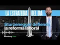 Sturzenegger defiende reforma laboral, rally brasileño y pico de deuda global