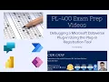 PL-400 Exam Prep Debugging a Microsoft Dataverse Plug-in Using the Plug-in Registration Tool