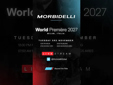 Morbidelli at EICMA 2026 | Save the Date