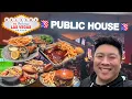 Eating at Public House at the Luxor Las Vegas