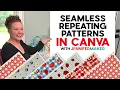 Design For Beginners How to Make a Seamless Pattern In Canva Download My Guide