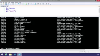 5 Powershell Syntax and Get Command