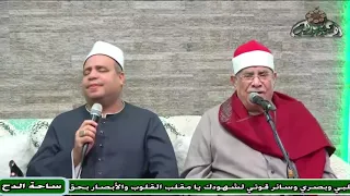 الشيخ   عبدالرحيم دويدار  مواكب النور  مولد الامام الحسين  ساحة الدح         دندنها