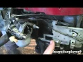 How Throttle and Choke Linkage is Setup on a Briggs 2 piece Carburetor NEW ENGINE
