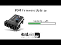 How to Update PDM Firmware Hardwire Electronics