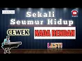 Download Lagu SEKALI SEUMUR HIDUP LESTI KARAOKE NADA RENDAH WANITA / CEWEK